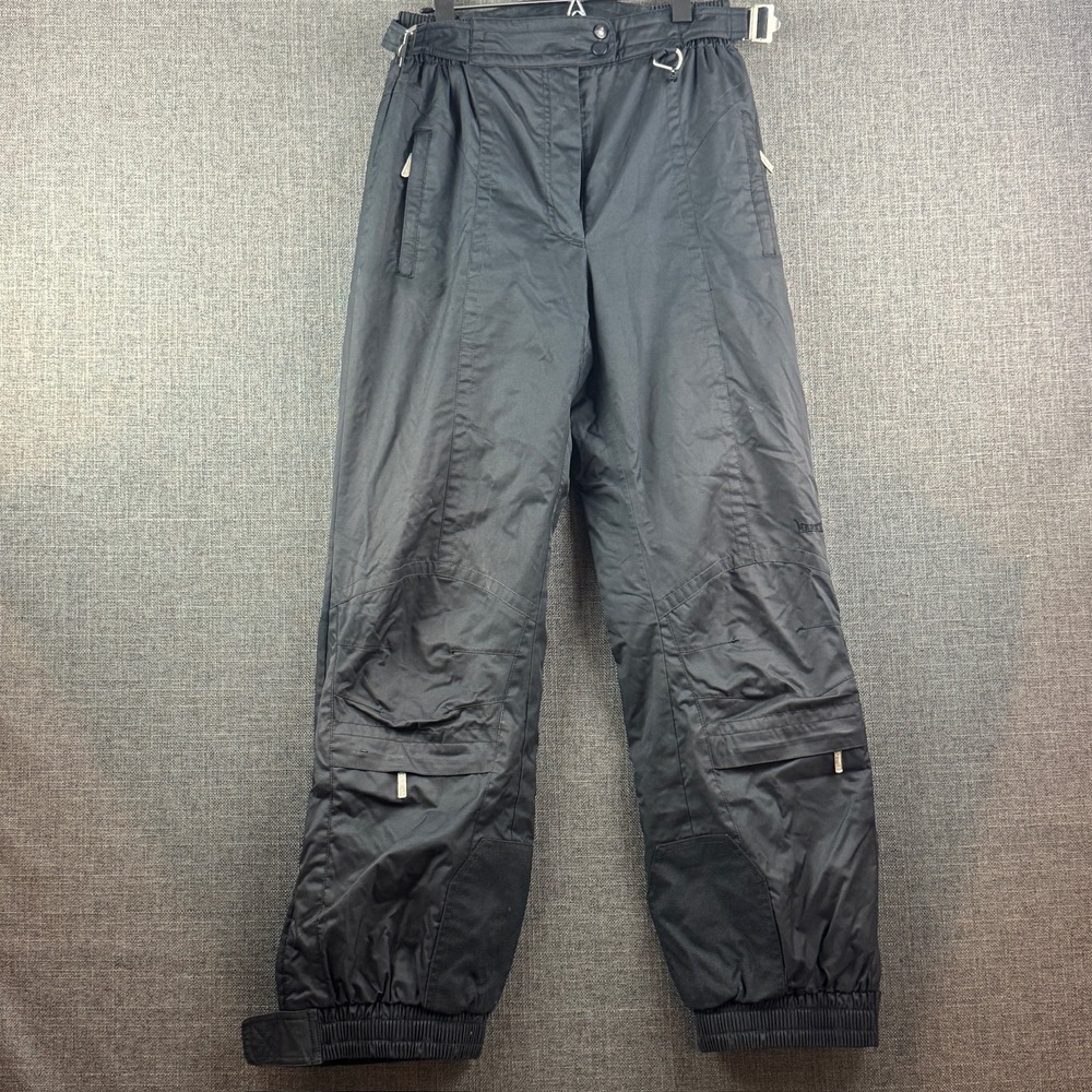 Marker Snow Pants Womens 8 Black Waterproof Insulated Ski Winter Outdoor Nylon